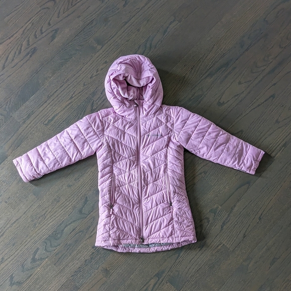 Columbia Girls Heavenly Long Insulated Jacket, Size S (6/6X) - Picture 1 of 9